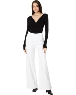 AG Jeans Deven High-Rise Ultra Wide Leg in Cloud White | Jeans -Wardrobe Trend 515PwxkwP9L. AC SR736920