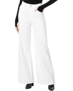 AG Jeans Deven High-Rise Ultra Wide Leg in Cloud White | Jeans