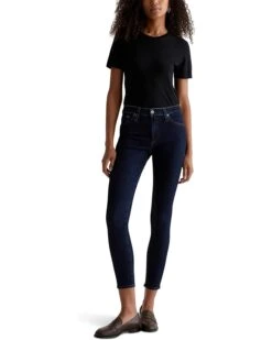 AG Jeans Farrah Mid Rise Skinny Ankle Jeans in Modern Indigo -Wardrobe Trend 613gQWHrATL. AC SR736920