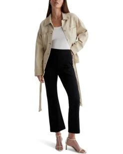 AG Jeans Salma Pull On Flare in Super Black | Pants -Wardrobe Trend 617f16BY1yL. AC SR736920