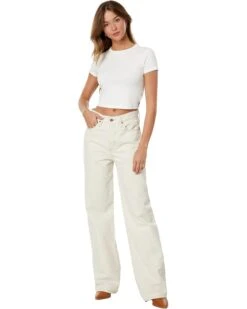 AG Jeans Kora High-Rise Wide Leg in Pale Oak | Jeans 7 AG Jeans Kora High-Rise Wide Leg in Pale Oak | Jeans -Wardrobe Trend 61AylErTJiL. AC SR736920