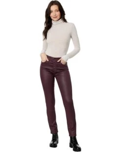 AG Jeans Mari High-Rise Slim Straight in Ltt Lt Pinot Noir | Jeans -Wardrobe Trend 61EFFl66zPL. AC SR736920