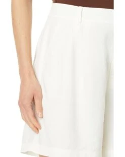 AG Jeans Sora High Rise Linen Pleated Shorts -Wardrobe Trend 61F3L7AUqsL. AC SR736920