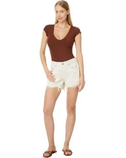 AG Jeans Hailey High Rise Cut Off Short Jean in 1 Year Opal Stone | Shorts 7 AG Jeans Hailey High Rise Cut Off Short Jean in 1 Year Opal Stone | Shorts -Wardrobe Trend 61JvSCIpKHL. AC SR736920