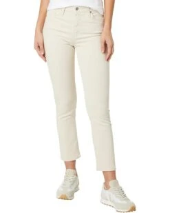 AG Jeans Mari High Rise Slim Straight Crop in Opal Stone | Jeans