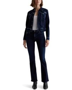 AG Jeans Robyn Fitted Denim Jacket | Coats & Outerwear -Wardrobe Trend 61PbY57R5gL. AC SR736920