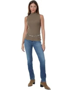 AG Jeans Mari High-Waist Slim Straight Leg Jeans in Park Slope -Wardrobe Trend 61RGfZehvqL. AC SR736920
