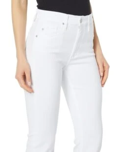 AG Jeans Farrah Boot Crop High-Rise Fit in Modern White | Jeans -Wardrobe Trend 61VBlllLjnL. AC SR736920