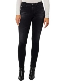 AG Jeans Prima Mid-Rise Cigarette Jeans in City View