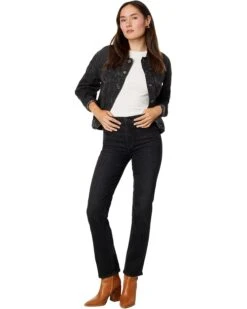 AG Jeans Saige High-Waist Straight Leg Jeans in Cosmopolitan -Wardrobe Trend 61aCi5eot8L. AC SR736920