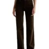 AG Jeans Kora High Rise Wide Leg in Rich Umber | Jeans