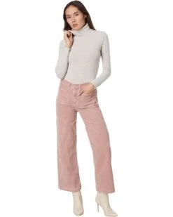 AG Jeans Kassie High-Rise Wide Leg Crop in Hi-White Rosy Blush | Jeans -Wardrobe Trend 61o1dnKdOwL. AC SR736920