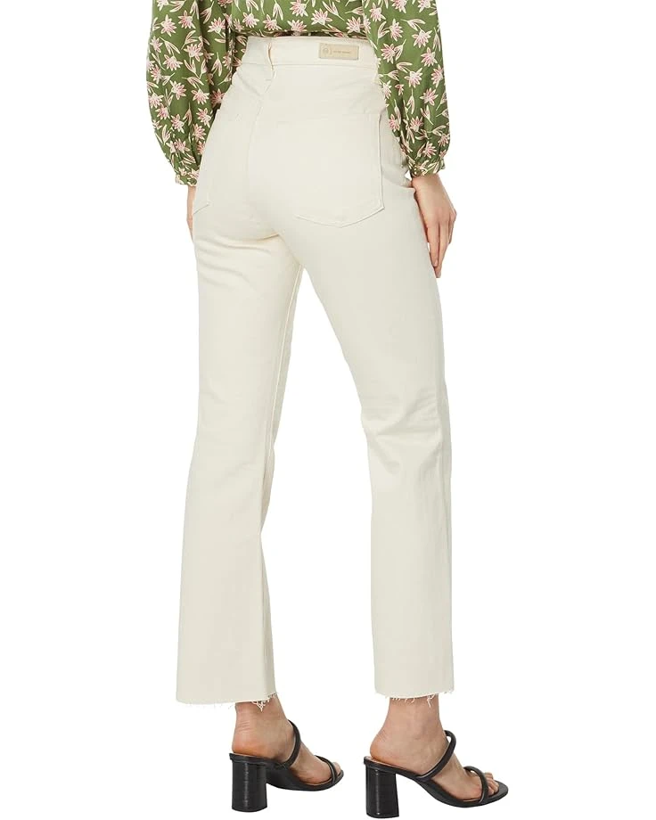 AG Jeans Saige Wide Leg Crop High-Rise Fit in Modern White | Jeans 2 AG Jeans Saige Wide Leg Crop High-Rise Fit in Modern White | Jeans - Image 2