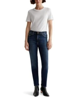AG Jeans Mari Mid Rise Slim Straight Jeans in 9 Years Helsinki -Wardrobe Trend 61w0cqEQKGL. AC SR736920