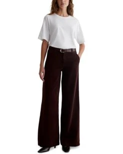 AG Jeans Stella Mid-Rise Wide Leg Palazzo Jeans in Alpine Bark -Wardrobe Trend 61z 8g9iFKL. AC SR736920
