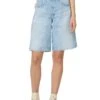 AG Jeans Thalia Wide Leg Bermuda Shorts