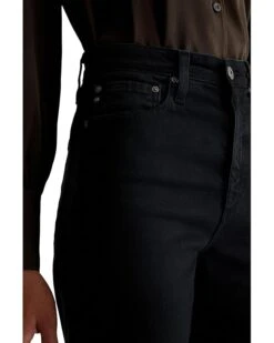 AG Jeans Rian Super High Rise Straight Jeans in Sulfur Black 7 AG Jeans Rian Super High Rise Straight Jeans in Sulfur Black -Wardrobe Trend 714Ryy35NSL. AC SR736920