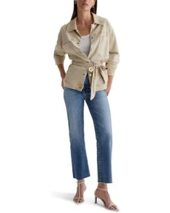 AG Jeans Brinley Mid Rise Straight Crop in 16 Years Postcard | Jeans -Wardrobe Trend 714tFrBK4vL. AC SR736920