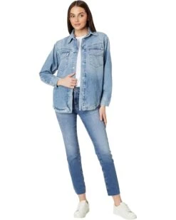 AG Jeans Maci Denim Shirt Jacket | Coats & Outerwear -Wardrobe Trend 715Ctv oeqL. AC SR736920