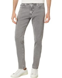 AG Jeans Tellis Modern Slim Jeans in Moon Wash Mosaic Grey