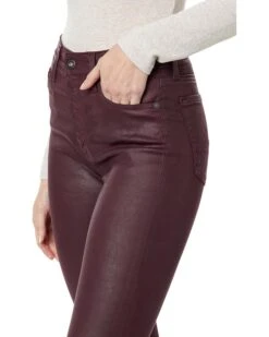 AG Jeans Mari High-Rise Slim Straight in Ltt Lt Pinot Noir | Jeans -Wardrobe Trend 71DZkmBBoaL. AC SR736920