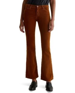 AG Jeans Angel Low Rise Boot in 1 Year Sulfur Maple Aura | Jeans