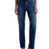 AG Jeans Brinley Mid Rise Straight in 11 Years Memory | Jeans