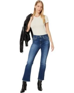 AG Jeans Farrah High Rise Crop Boot Jean in 14 Years Collector | Jeans -Wardrobe Trend 71Ek09JBM L. AC SR736920