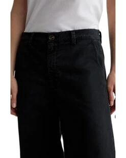 AG Jeans Caden Mid Rise Wide Leg Pants in Sulfur Black -Wardrobe Trend 71Fq5uClx7L. AC SR736920