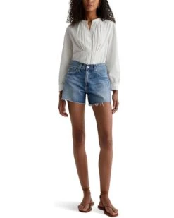 AG Jeans Halle High Rise Relaxed Shorts -Wardrobe Trend 71NV9GlwtML. AC SR736920