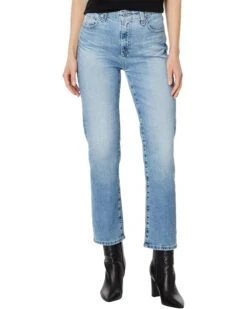 AG Jeans Saige High Rise Straight Crop Jean | Jeans