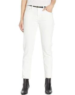AG Jeans Ex Boyfriend Slim in 1 Year Tonal White | Jeans