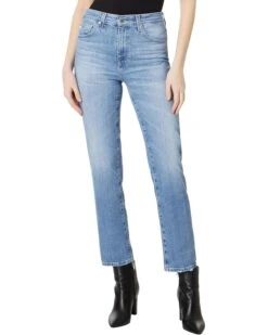 AG Jeans Saige High Rise Straight in 19 Years Suburbia | Jeans