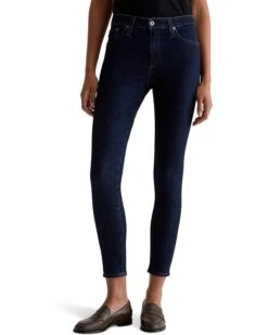 AG Jeans Farrah Mid Rise Skinny Ankle Jeans in Modern Indigo