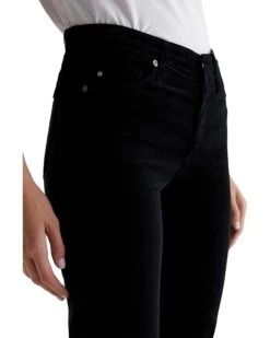AG Jeans Mari Mid Rise Slim Straight Jeans in Super Black -Wardrobe Trend 71iCagE8ML. AC SR736920