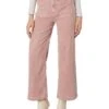 AG Jeans Kassie High-Rise Wide Leg Crop in Hi-White Rosy Blush | Jeans