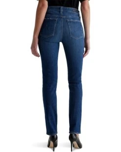 AG Jeans Mari Mid-Rise Slim Straight Jeans in Mykonos -Wardrobe Trend 71pIrUb28oL. AC SR736920