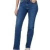 AG Jeans Saige High-Waist Straight Leg Jeans in 9 Years Elmhurst