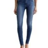 AG Jeans Farrah Mid-Rise Skinny Jeans in Morro Bay