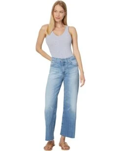 AG Jeans Saige High Rise Straight Wide Leg Jeans -Wardrobe Trend 71w80neYLQL. AC SR736920