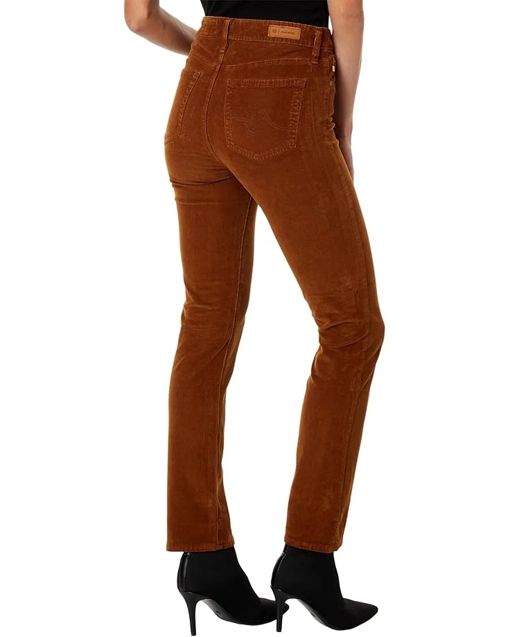 AG Jeans Mari High-Waist Slim Straight Leg Jeans in 1 Year Sulfur Caramel 2 AG Jeans Mari High-Waist Slim Straight Leg Jeans in 1 Year Sulfur Caramel - Image 2