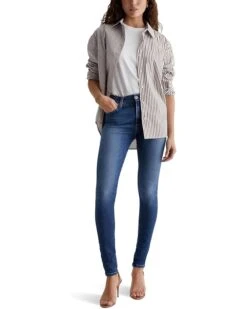 AG Jeans Farrah Mid-Rise Skinny Jeans in Morro Bay -Wardrobe Trend 71zaNxhLdNL. AC SR736920