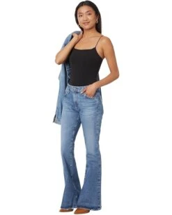 AG Jeans Angeline Mid-Rise Flare in 16 Years Cupola | Jeans 7 AG Jeans Angeline Mid-Rise Flare in 16 Years Cupola | Jeans -Wardrobe Trend 71zvvOAK KL. AC SR736920