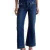 AG Jeans Bonnie Mid Rise Relaxed Flare in Shallow | Jeans