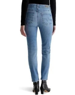 AG Jeans Mari Mid-Rise Slim Straight Crop Jeans in 18 Years Avalon -Wardrobe Trend 81JYIT8Ap4L. AC SR736920