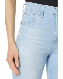 AG Jeans Saige High Rise Straight Crop Jeans -Wardrobe Trend 81KAADmLTbL. AC SR736920