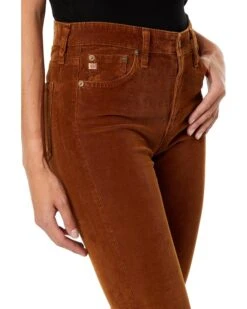 AG Jeans Mari High-Waist Slim Straight Leg Jeans in 1 Year Sulfur Caramel 6 AG Jeans Mari High-Waist Slim Straight Leg Jeans in 1 Year Sulfur Caramel -Wardrobe Trend 81LGPhp53LL. AC SR736920