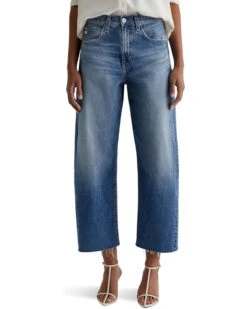 AG Jeans Hattie High Rise Crop Barrel in Gemini | Jeans