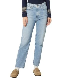 AG Jeans Rian High Rise Straight Jean in Eclipsed | Jeans