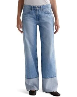 AG Jeans Adria Low Rise Baggy Wide Leg in Mondrian | Jeans
